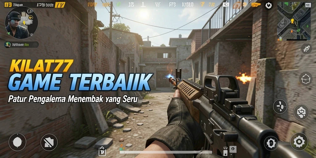 Tampilan gameplay KILAT77 yang menegangkan dan penuh aksi.