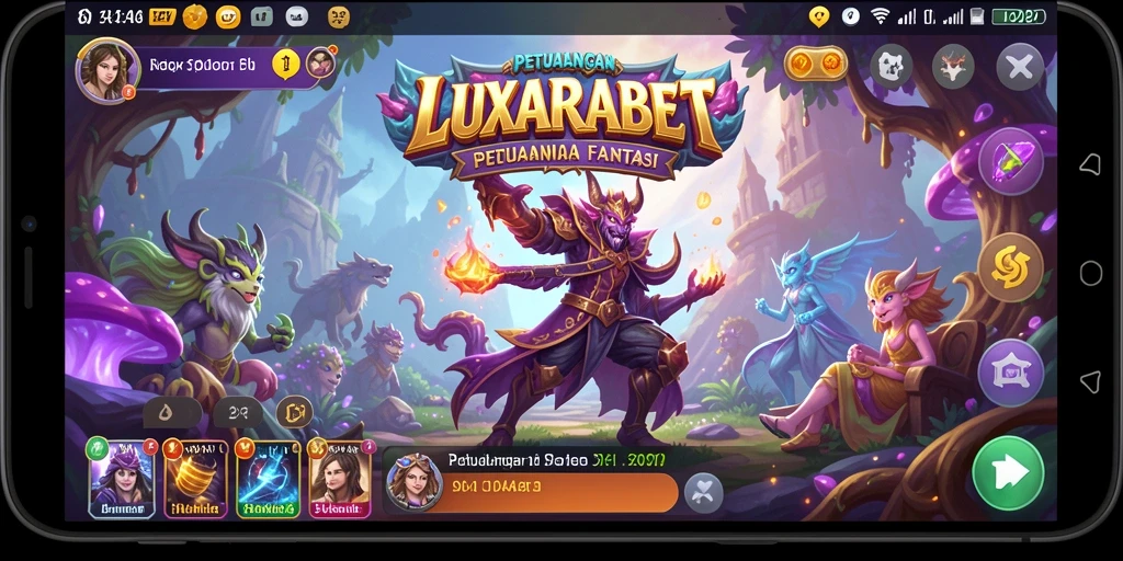 Screenshot LUXARABET menampilkan aksi seru dalam petualangan yang menantang.