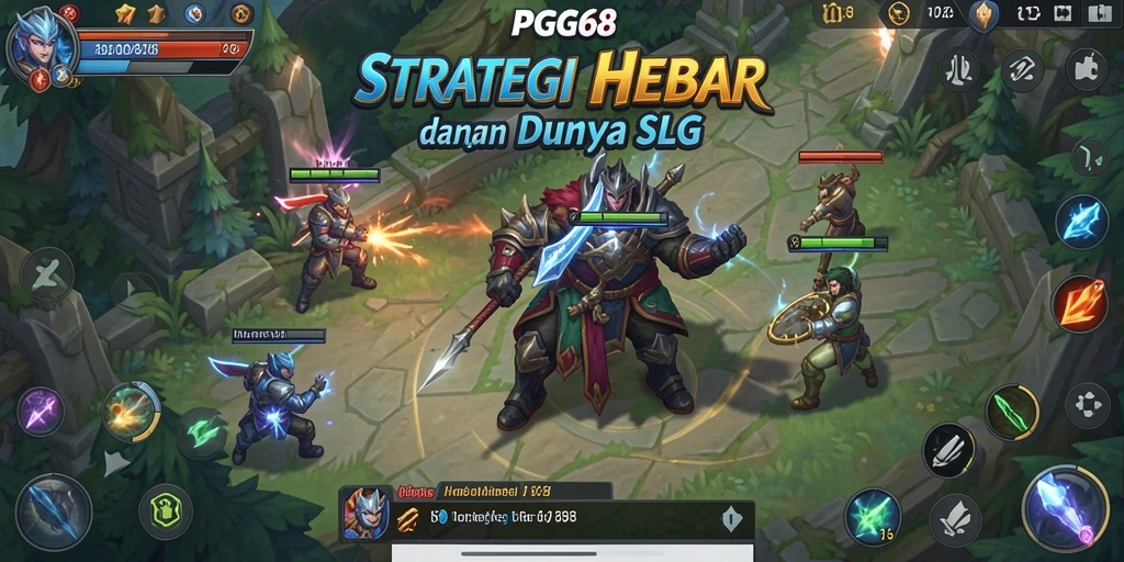 Tampilan gameplay PGG68 yang menegangkan dan mendebarkan.