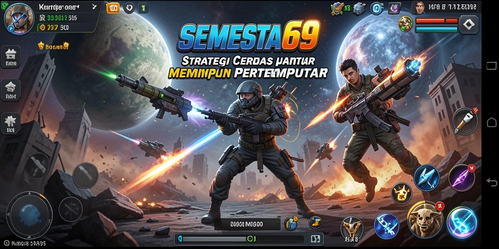 Gameplay seru SEMESTA69 yang menantang dan strategis.