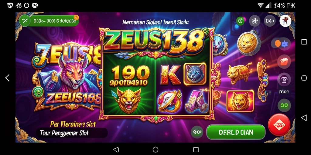 Tampilan gameplay ZEUS138 yang menarik dengan fitur Slot yang memukau.